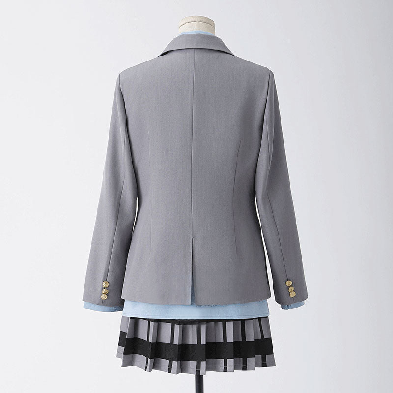 Your Lie in April Shigatsu wa Kimi no Uso Kaori Miyazono Cosplay Costume