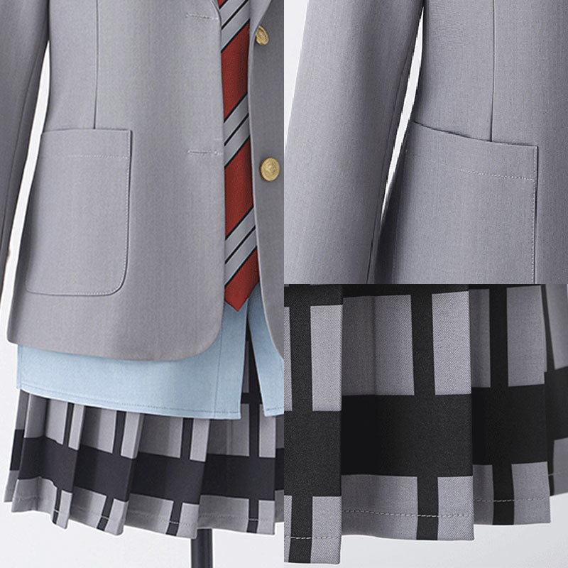 Your Lie in April Shigatsu wa Kimi no Uso Kaori Miyazono Cosplay Costume