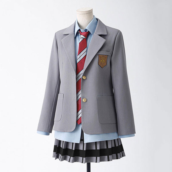 Your Lie in April Shigatsu wa Kimi no Uso Kaori Miyazono Cosplay Costume