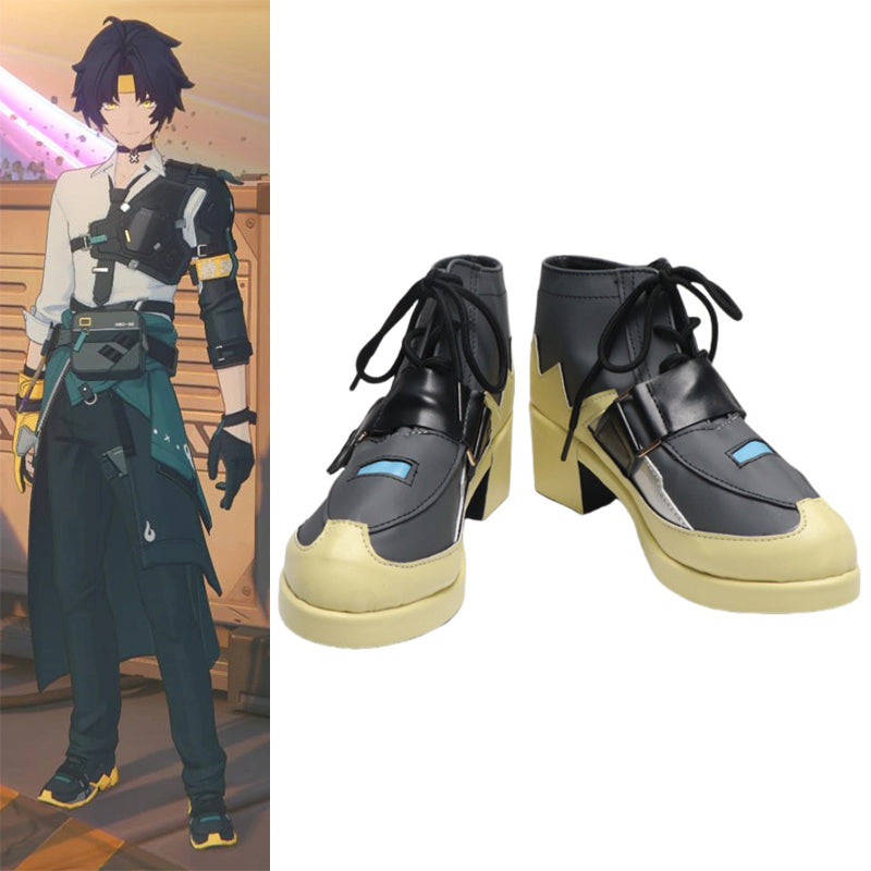 Zenless Zone Zero Harumasa Cosplay Shoes