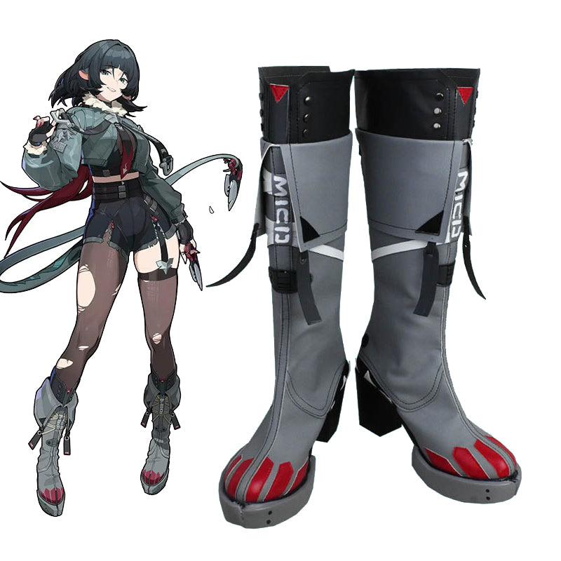 Zenless Zone Zero Jane Doe Shoes Cosplay Boots