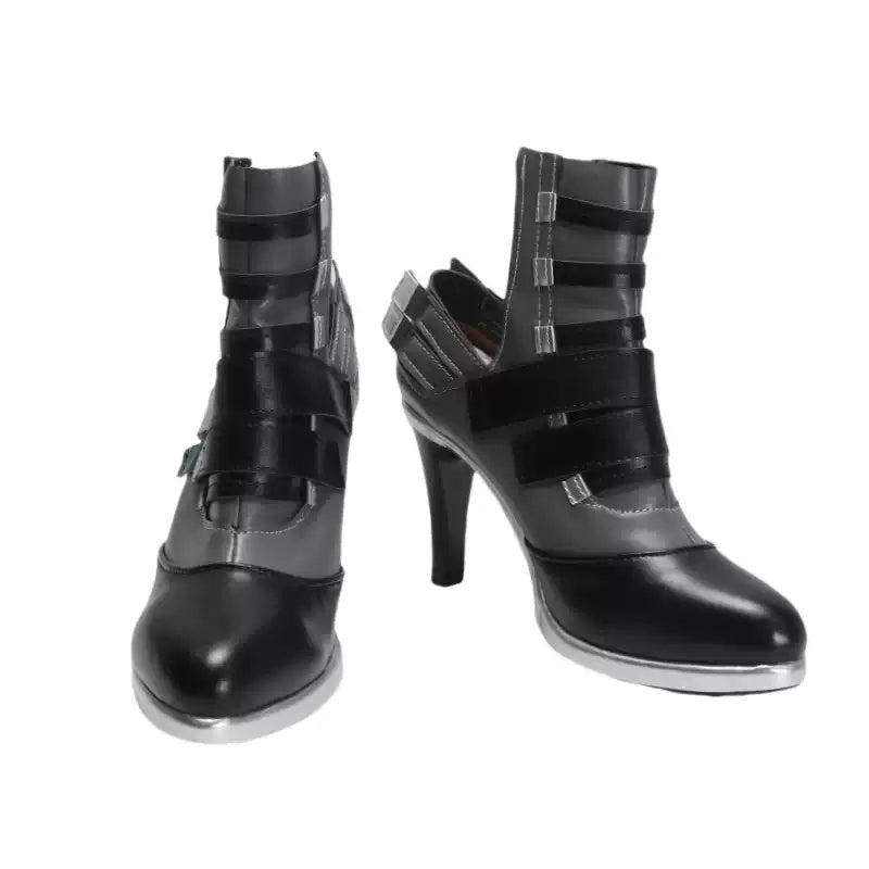 Zenless Zone Zero Tsukishiro Yanagi Cosplay Shoes