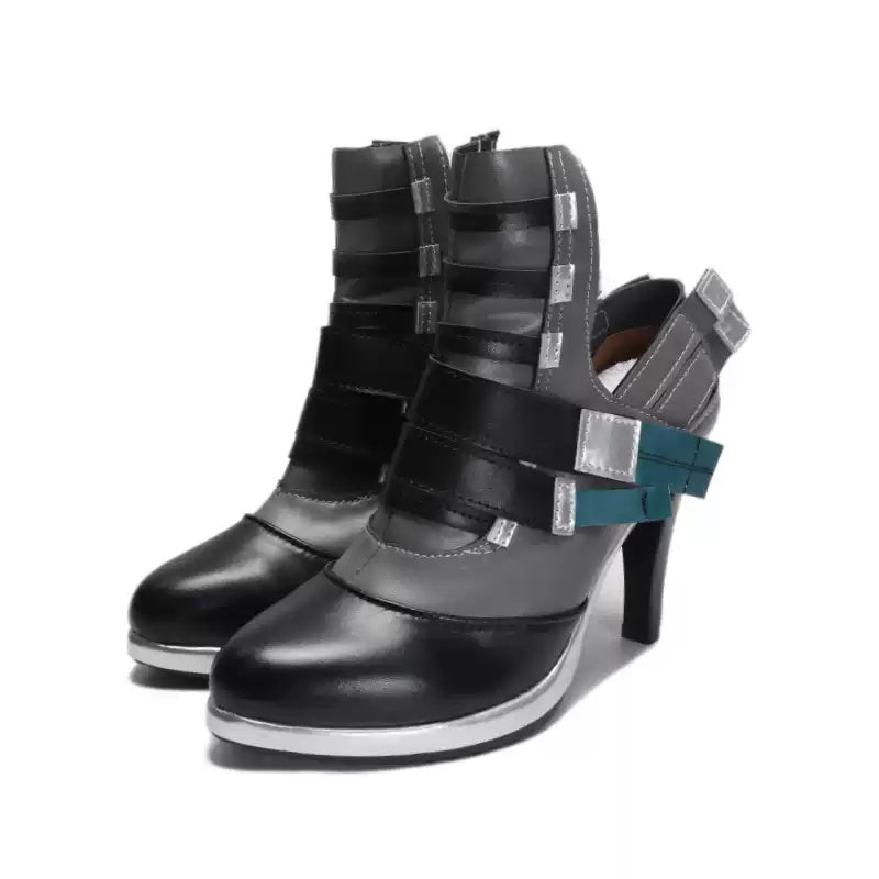 Zenless Zone Zero Tsukishiro Yanagi Cosplay Shoes