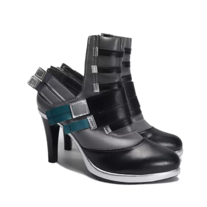 Zenless Zone Zero Tsukishiro Yanagi Cosplay Shoes