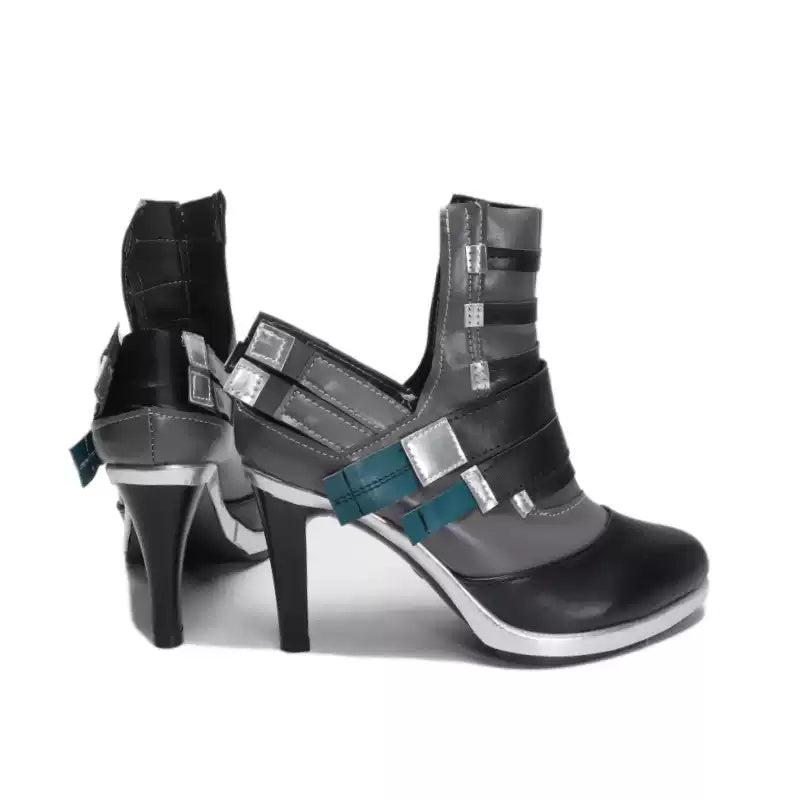 Zenless Zone Zero Tsukishiro Yanagi Cosplay Shoes