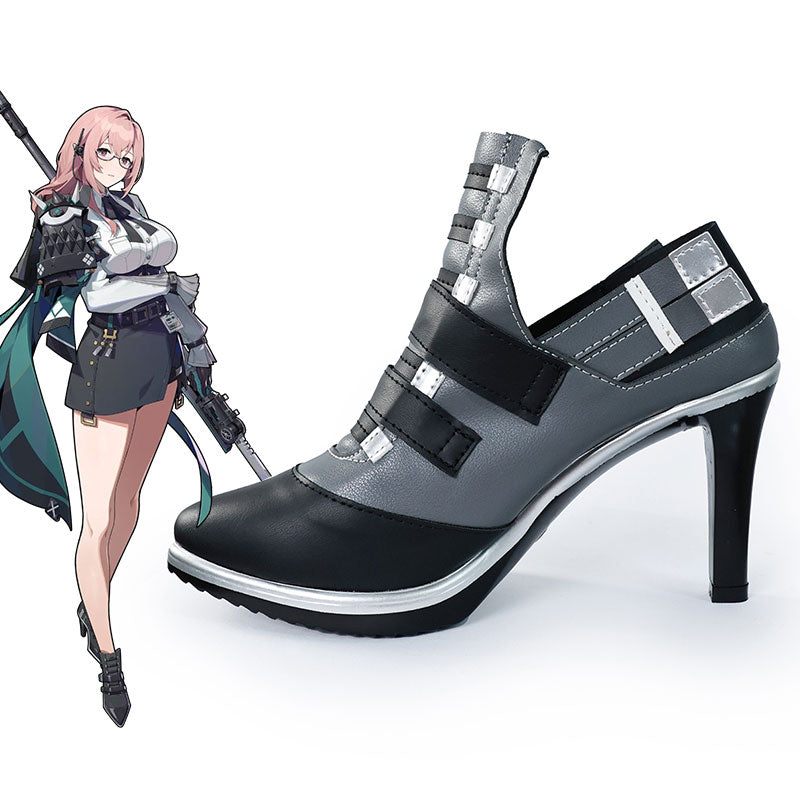 Zenless Zone Zero Tsukishiro Yanagi Cosplay Shoes