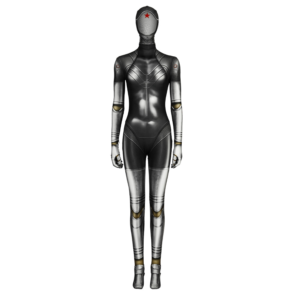 Atomic Heart Robot Girls Ballerina Dance The Twins Left Right Zentai Jumpsuit Cosplay Costume