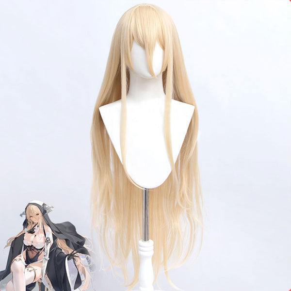 Azur Lane Implacable Nun Cosplay Wig