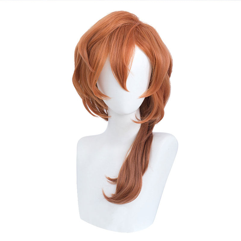 Bungo Stray Dogs Chūya Nakahara Chuuya Nakahara Chuya Nakahara Orange Cosplay Wig