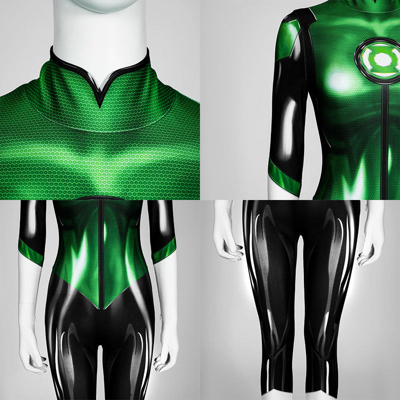 DC Comics Green Lantern Jumpsuit Cosplay Costume