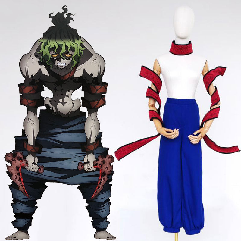 Demon Slayer: Kimetsu No Yaiba Gyutaro Cosplay Costume – Winkcosplay