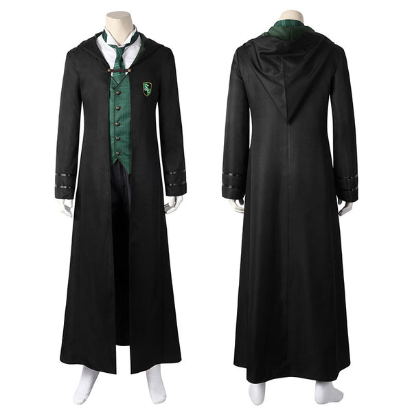 Hogwarts Legacy Slytherin Male School Uniforms Cosplay Costume