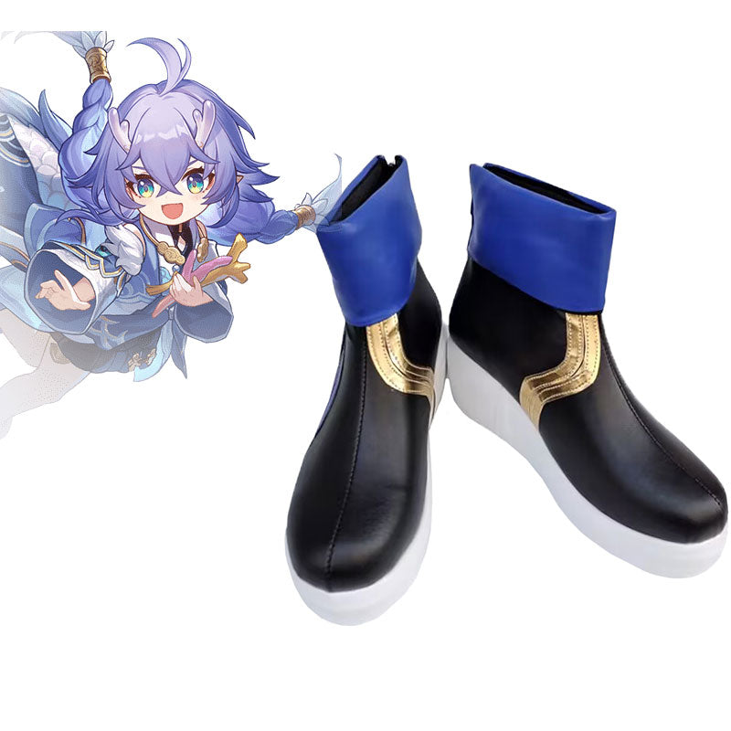 Honkai: Star Rail Bailu Cosplay Shoes