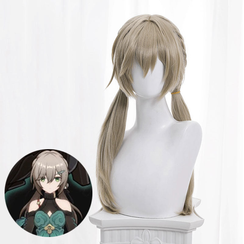 Honkai: Star Rail Qingque Cosplay Wig