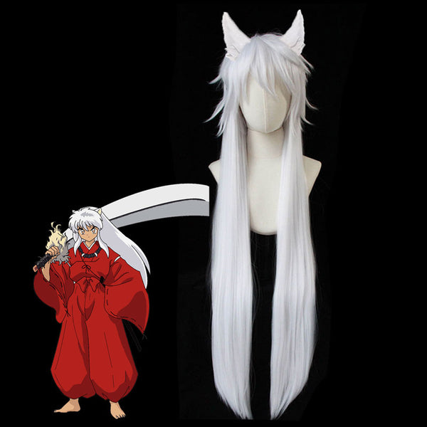 Inuyasha Inu-Yasha Inu Yasha Cosplay Wig