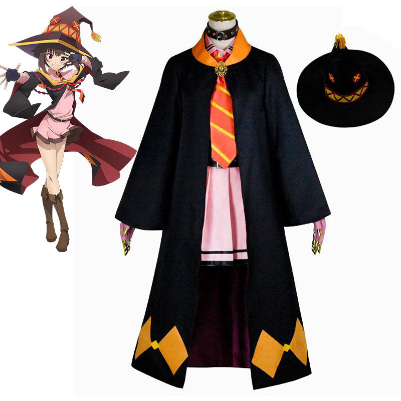 KONOSUBA: An Explosion on This Wonderful World! Megumin Cosplay Costume