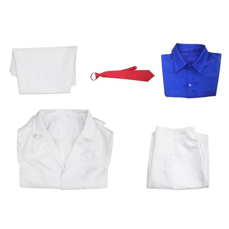 Kid the Phantom Thief Detective Conan Kaitou Kid Kaito Kuroba Cosplay Costume