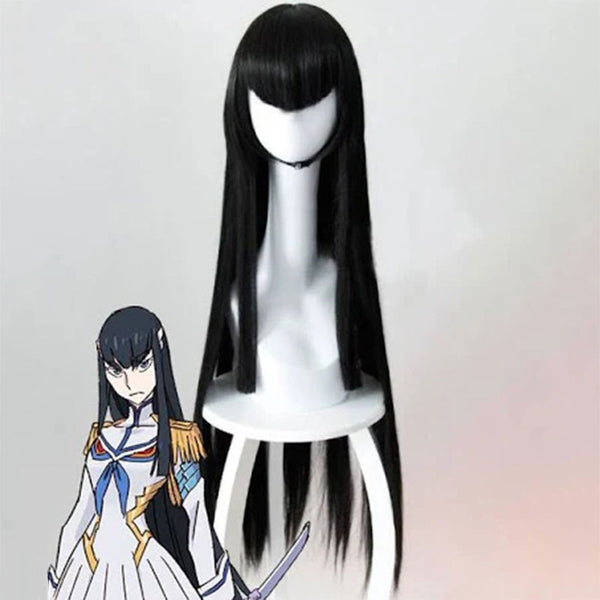 Kill la Kill Satsuki Kiryūin Satsuki Kiryuin Black Cosplay Wig