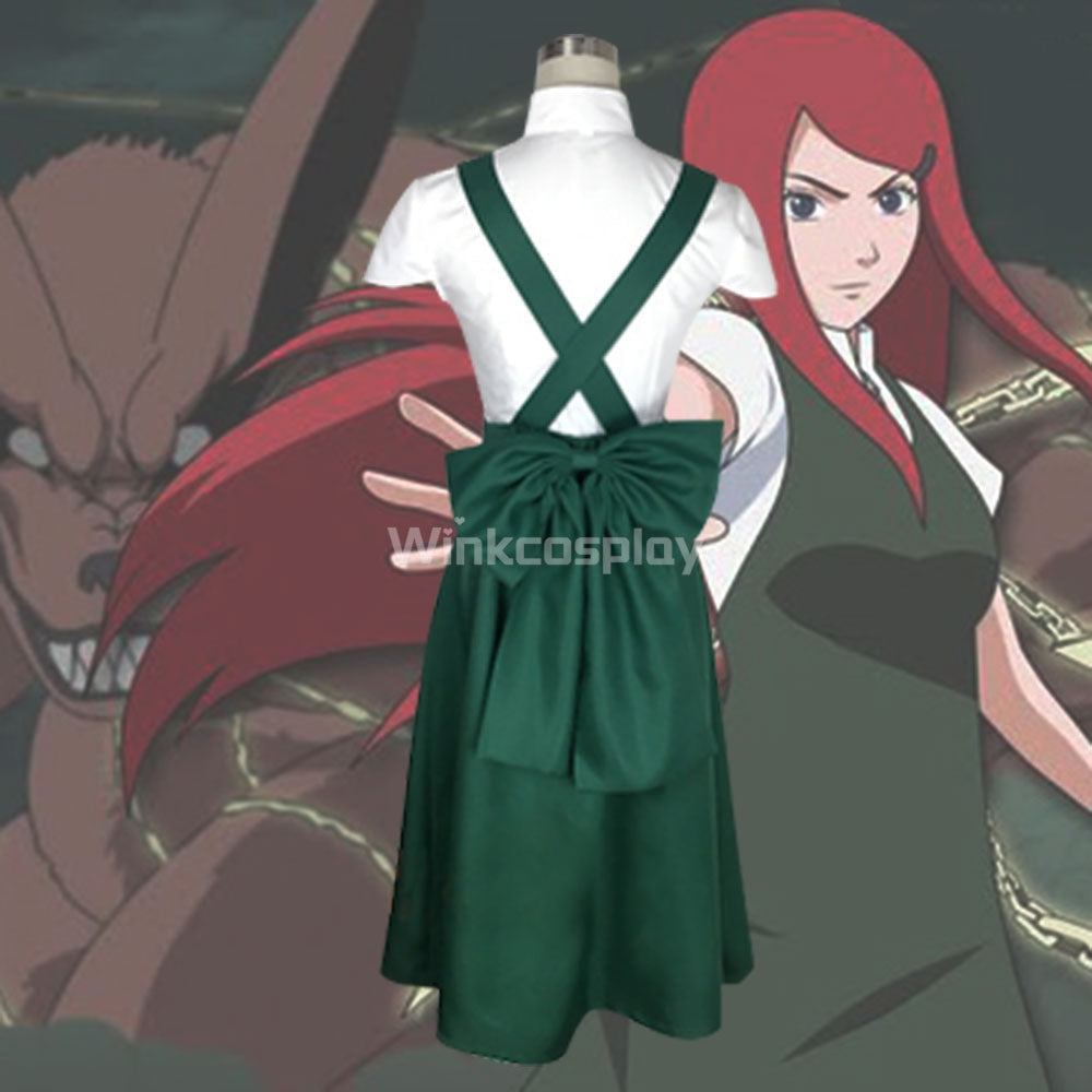 Kushina Uzumaki from Naruto Halloween Cosplay Costume