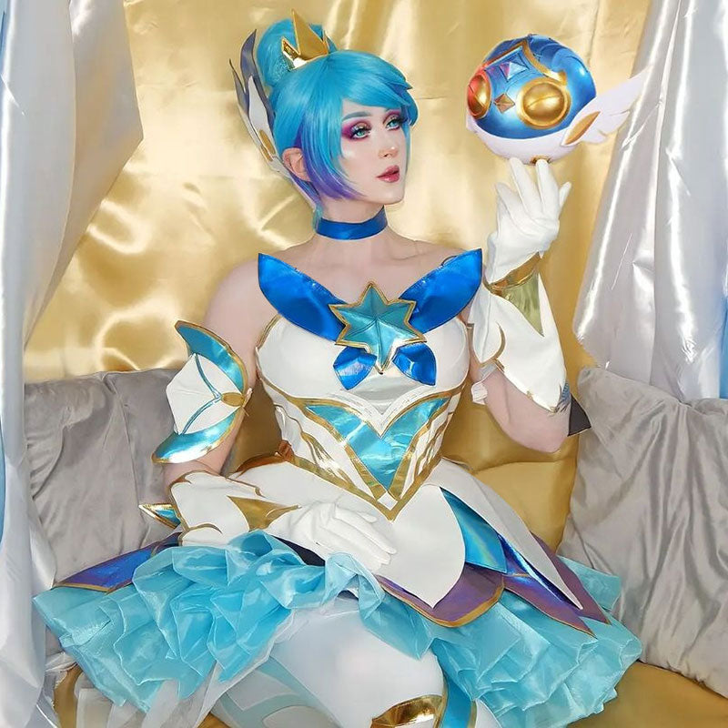 League of Legends LOL Star Guardian Orianna Halloween Cosplay Costume ...