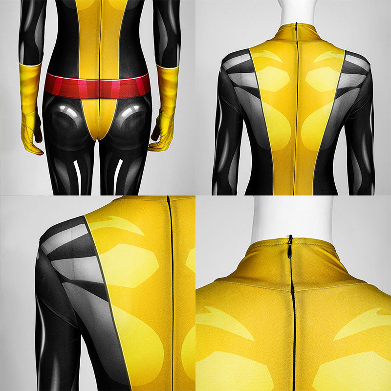 Marvel Comics X-Men Kitty Pryde Shadowcat Jumpsuit Cosplay Costume