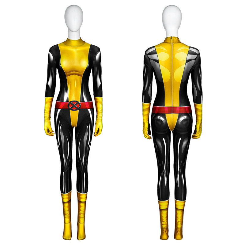 Marvel Comics X-Men Kitty Pryde Shadowcat Jumpsuit Cosplay Costume