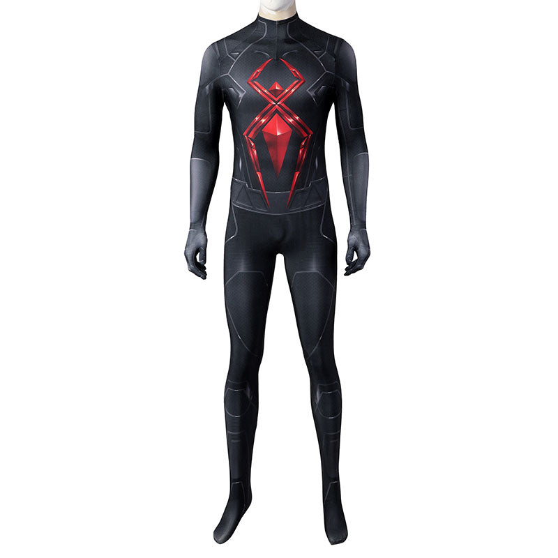 Marvels Spider Man Dark Suit Cosplay Costume Winkcosplay