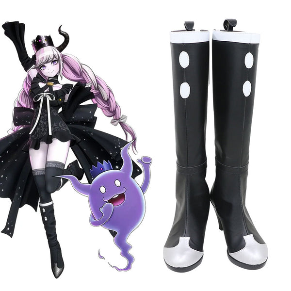 Master Detective Archives Enigma Archives: Rain Code Enigma Girl Shinigami Shoes Cosplay Boots