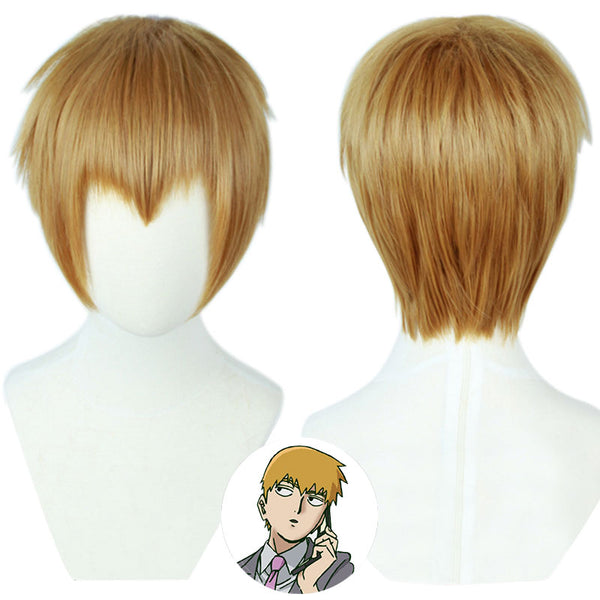 Mob Psycho 100 Arataka Reigen Cosplay Wig