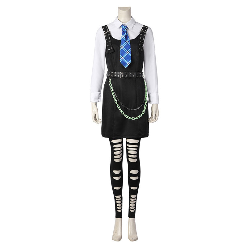 Monster High Live Action Movie Frankie Stein Cosplay Costume