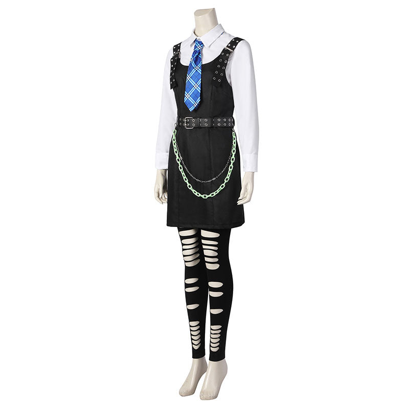 Monster High Live Action Movie Frankie Stein Cosplay Costume