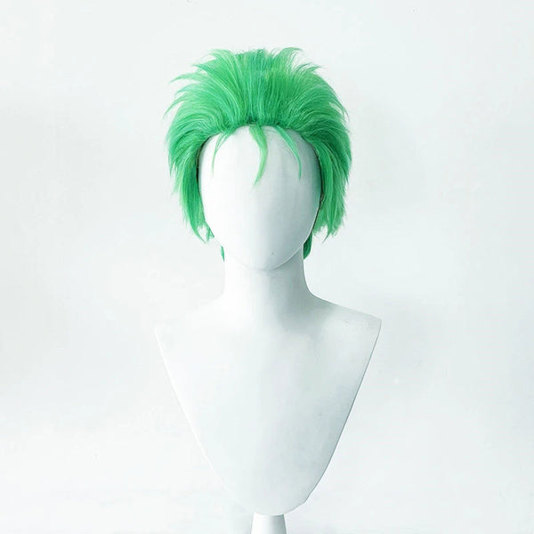 Anime Green Wig Short Wig Cosplay Wig