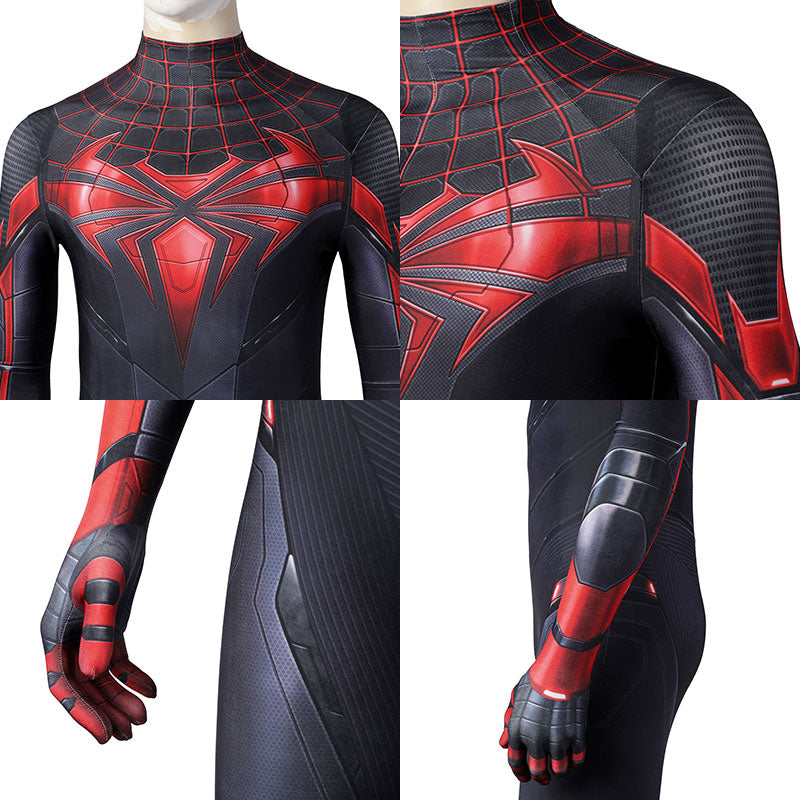 PS5 Spider-Man Miles Morales Advanced Tech Suit Cosplay Costume