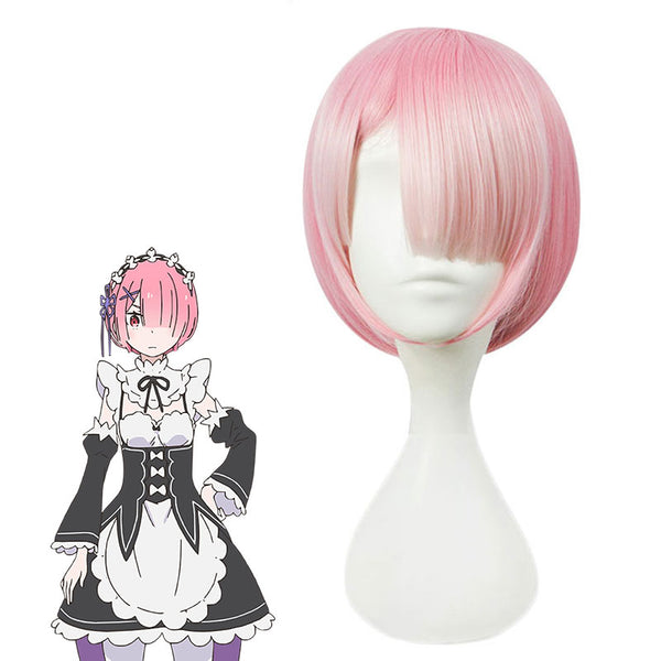 Re: Life In A Different World From Zero Ram Pink Cosplay Wig