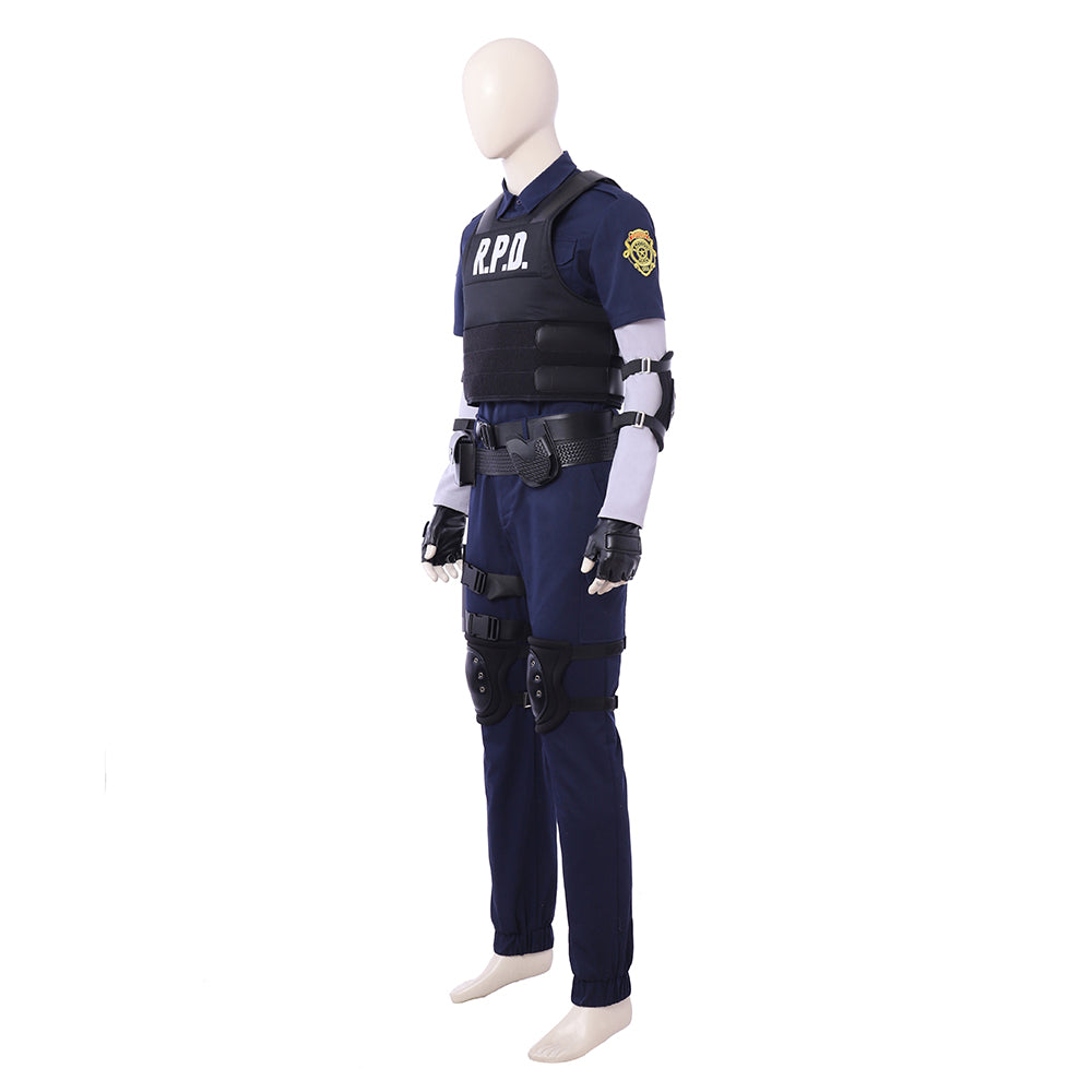 Resident Evil 2 Remake Leon Scott Kennedy Cosplay Costume