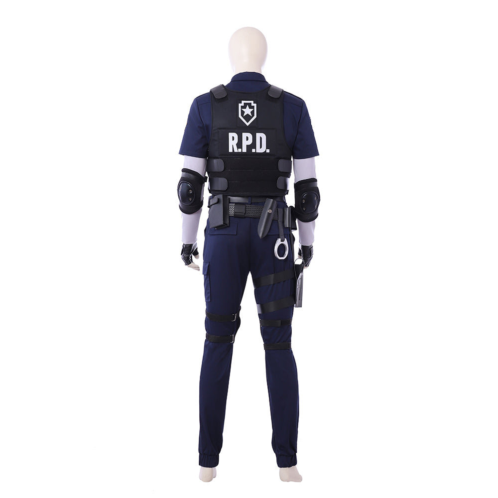 Resident Evil 2 Remake Leon Scott Kennedy Cosplay Costume