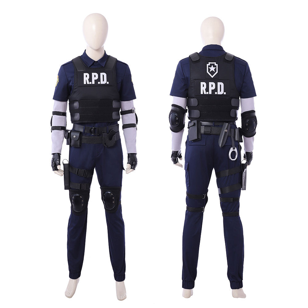 Resident Evil 2 Remake Leon Scott Kennedy Cosplay Costume