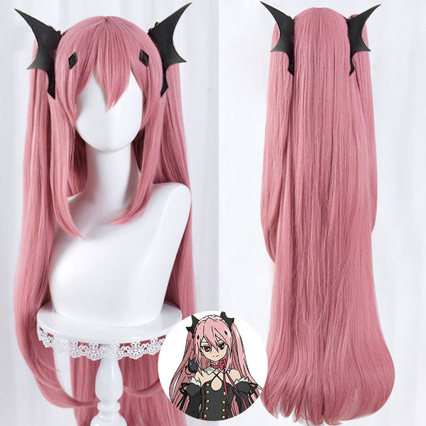 Seraph of the End Owari no Seraph Krul Tepes Pink Cosplay Wig