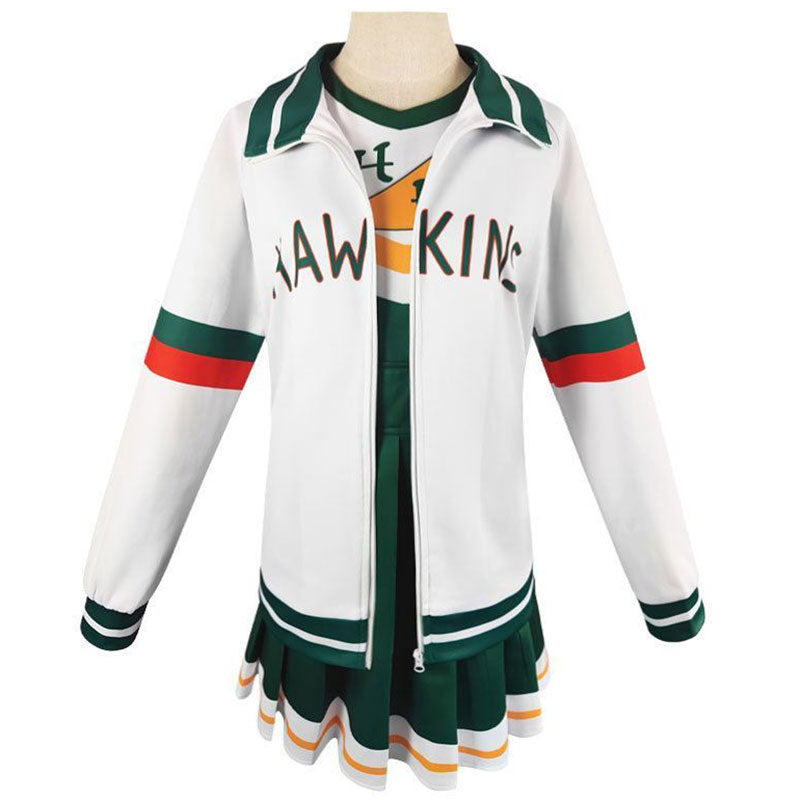 Stranger Things Season 4 Hawkins High School Chrissy Cheerleader Uniform Halloween Cosplay Costume