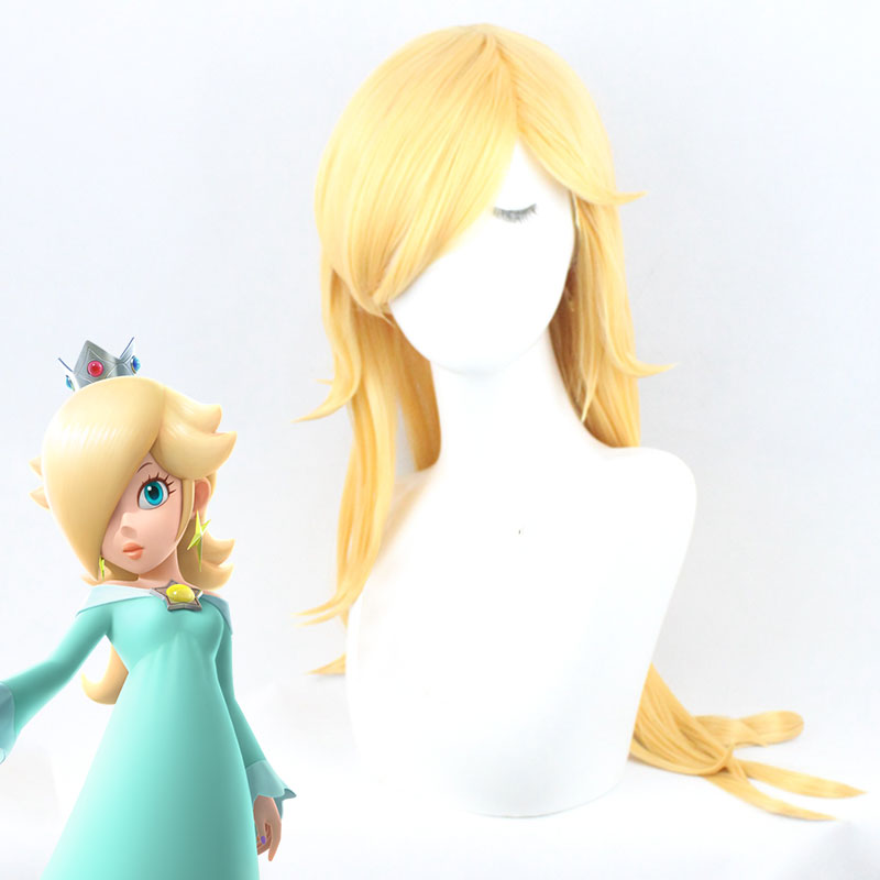 Super Mario Princess Rosalina Cosplay Wig