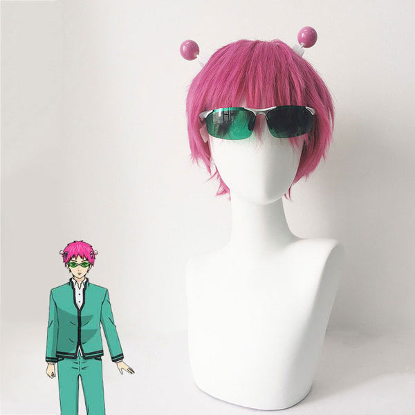 The Disastrous Life of Saiki K Saiki Kusuo no Ψ nan Sainan Kusuo Saiki Cosplay Wig - Headwear Glasses Select