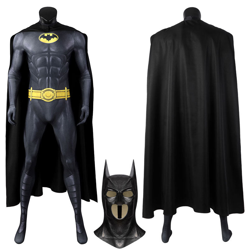 The Flash Batman Bruce Wayne Michael Keaton Cosplay Costume Winkcosplay