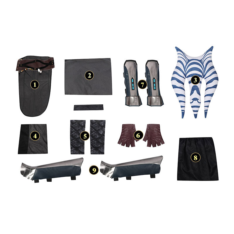 The Mandalorian Ahsoka Tano Cosplay Costume