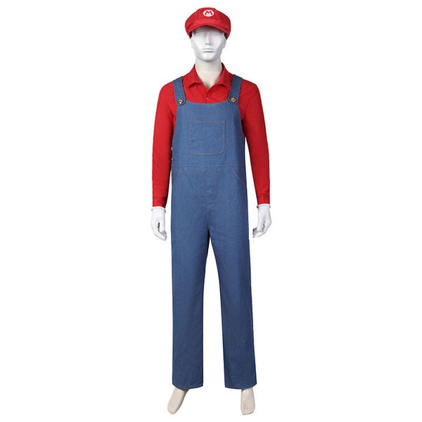 The Super Mario Bros. Movie 2023 Mario Cosplay Costume