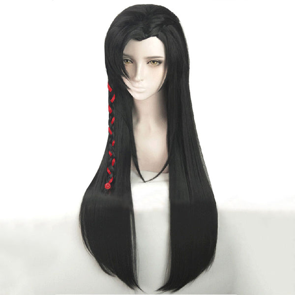 Tian Guan Ci Fu Heaven Official's Blessing Hua Cheng Crimson Rain Sought Flower Cosplay Wig