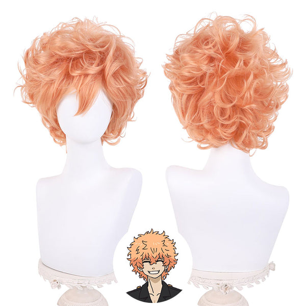 Tokyo Revengers Nahoya Kawata Smiley Orange Cosplay Wig