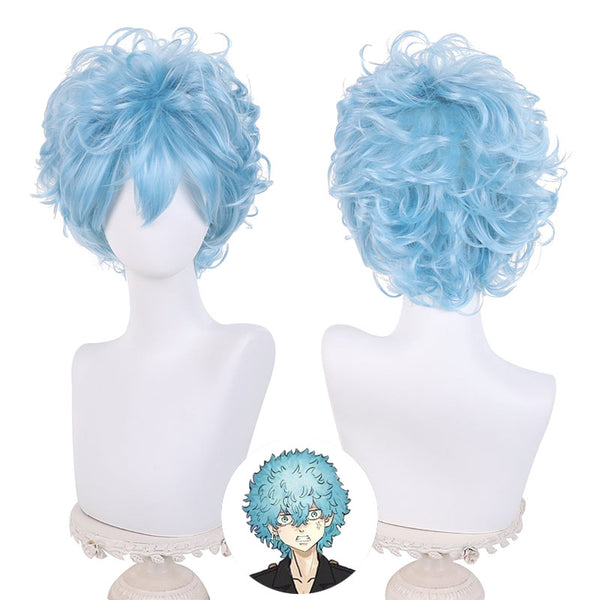 Tokyo Revengers Souya Kawata Angry Blue Cosplay Wig