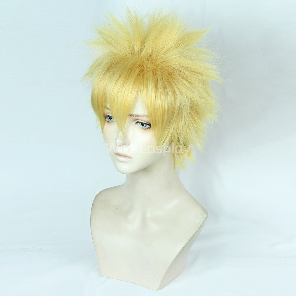 Uzumaki Naruto from Naruto Halloween Golden Cosplay Wig