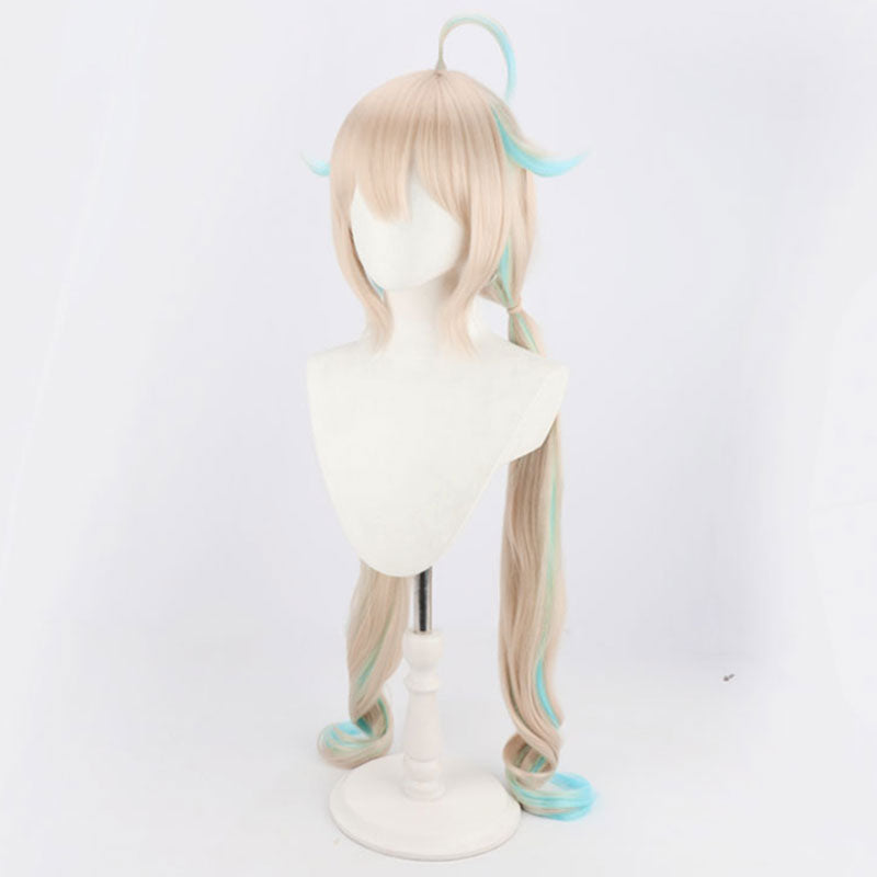 Virtual YouTuber Nijisanji Ethyria Enna Alouette Golden Cosplay Wig