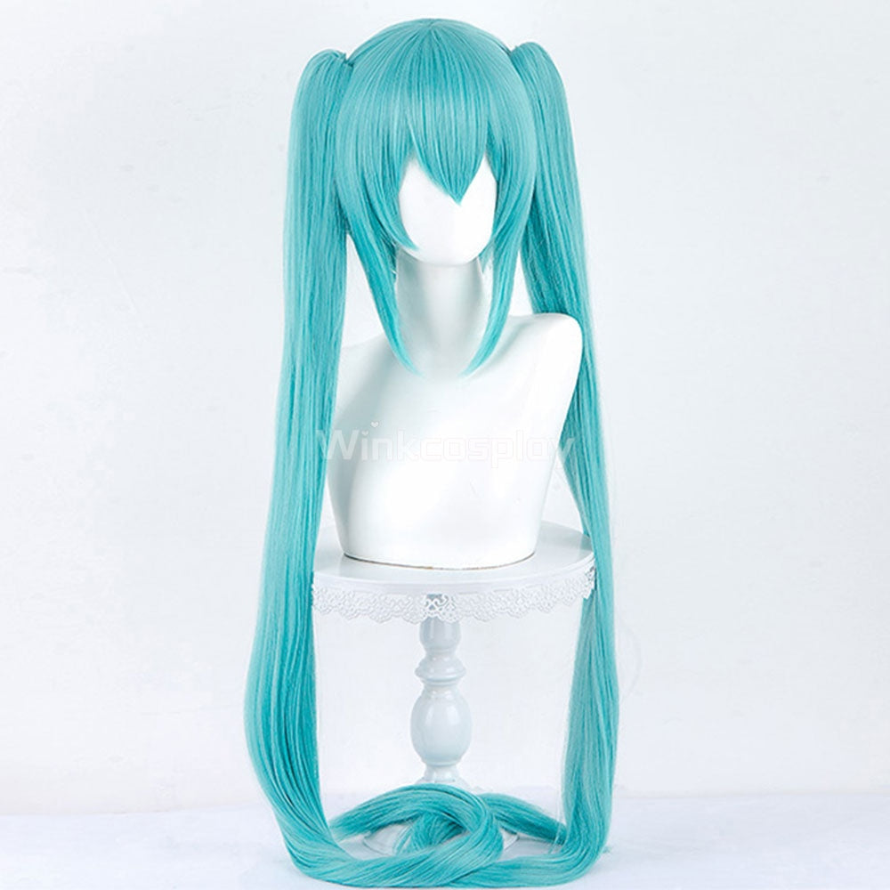 Vocaloid Hatsune Miku Blue Cosplay Wig